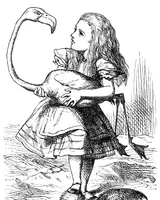 Alice, illustrated by John Tenniel for Alice's Adventures in Wonderland, 1865