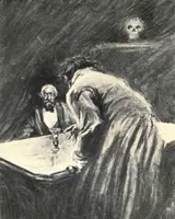 Mr. Hyde, illustrated by Charles Raymond Macauley for The Strange Case of Dr. Jekyll and Mr. Hyde, Scott-Thaw, 1904